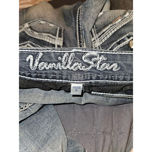 Women's (Juniors) Vanilla Star Jeans Size 9 Blue Denim - Picture 7 of 10
